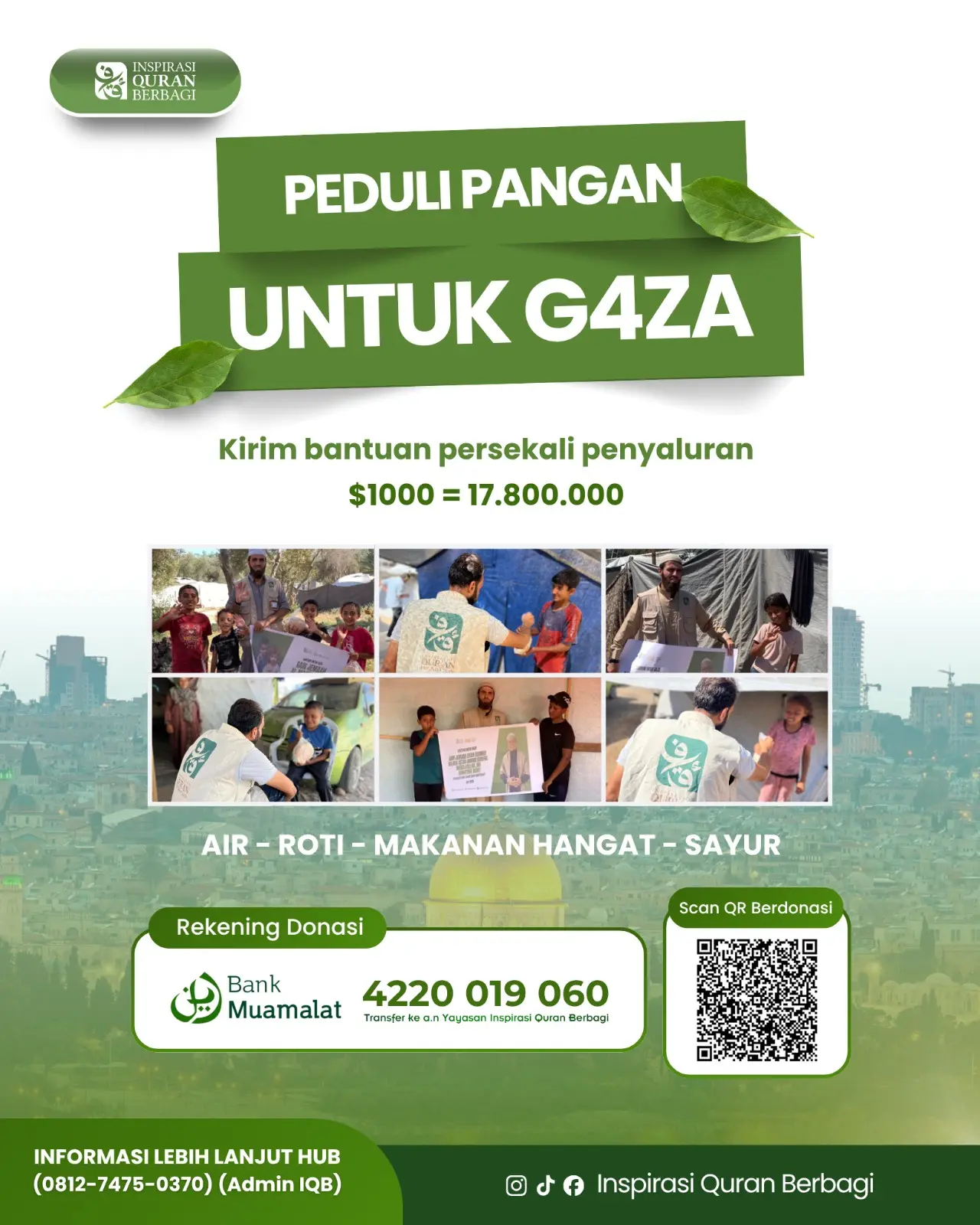 Dokumentasi bantuan Palestina 2